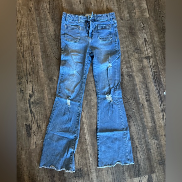 Jessica Simpson Light Blue Flare Jeans - Picture 1 of 3